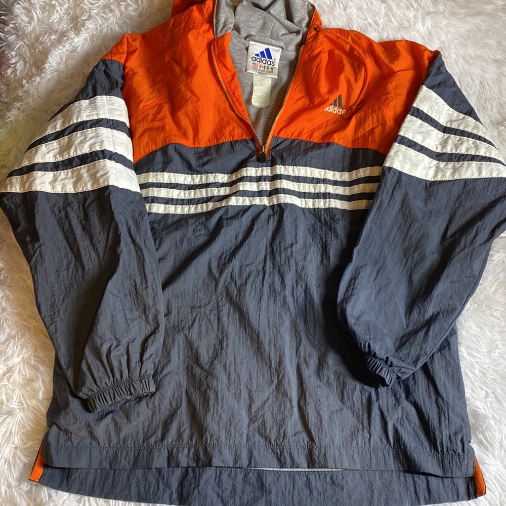 Men's Vintage Adidas Windbreaker Small